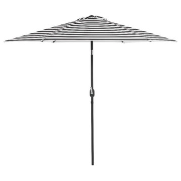 Afuera Living 9Ft Multi-Color Articulated Tilting Fabric Patio Umbrella