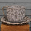 Kingfisher Wicker Coffee Cup Shaped Garden Planter