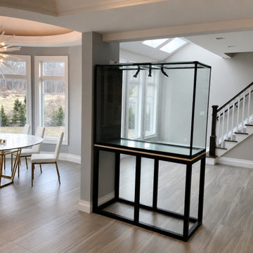 Three-Sided Reef Aquarium Design