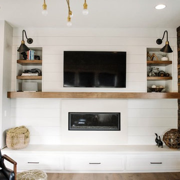 Modern Farmhouse Fireplace