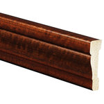 Inteplast Building Products - Polystyrene OG Casing Moulding, Set of 5, 11/16"x2-3/8"x84", Mahogany - Inteplast Woodgrain Mouldings are the ideal way for you to add style and beauty to your home. Our mouldings are lightweight and come prefinished making them an easy weekend project. Inteplast Woodgrain Mouldings feature a rich wood grain texture with colors that give the natural appearance of expensive, hand-finished mouldings without the hassle of labor-intensive finishing processes making them the perfect accent for your room.