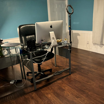 Sunroom to Office Remodel