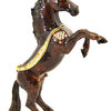 Horse Trinket Box, Hand Made with Swarovski Crystal & Brown Enamel Over Pewter