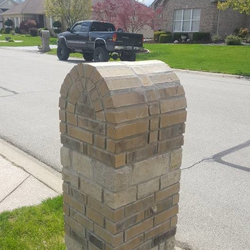 Stone and Brick Mailbox @ Whitmoor Golf course ( # 2 )