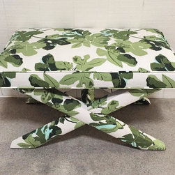 Custom X Benches - Footstools And Ottomans
