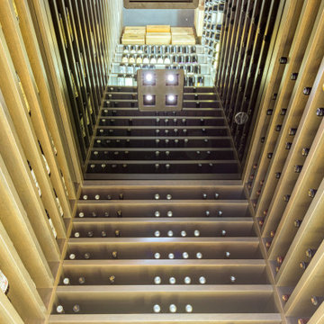 Modern Wine Cellar in Streeterville, Chicago