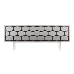 Honey TV Stand 2-Drawer by Tonin Casa - $2,499.00 - Entertainment Centers And Tv Stands
