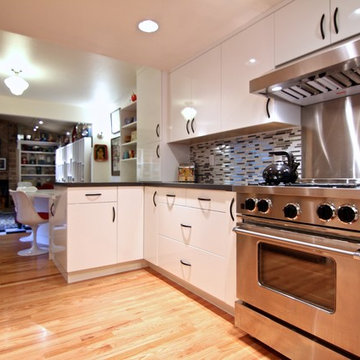 Modern Kitchen - Retro Touch