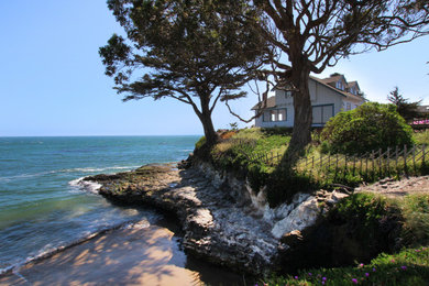 Beach style exterior home photo in Other