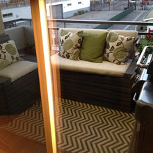 Small apartment patio project