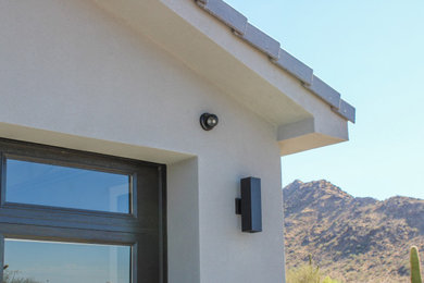Inspiration for a modern exterior home remodel