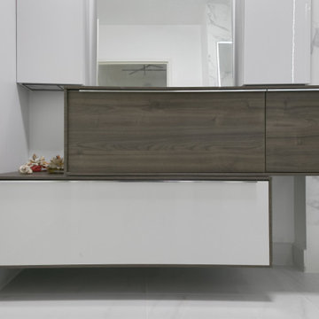 Salle de bain Marbre Blanc