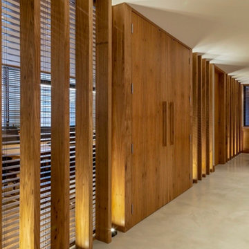 Private Executive Office — Complete Wood Millwork Package