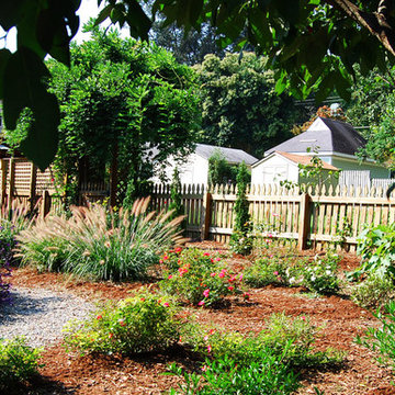 October in the backyard garden