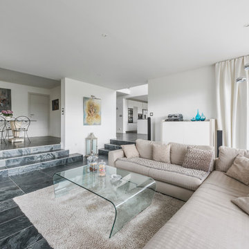 Maison d'architecte à toit plat