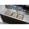 Elkay 48" Double Bowl Drop-In Stainless Steel Kitchen Sink, ILR4822R3