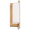 Downton 11" LED Wall Light 3-CCT, Aged Brass