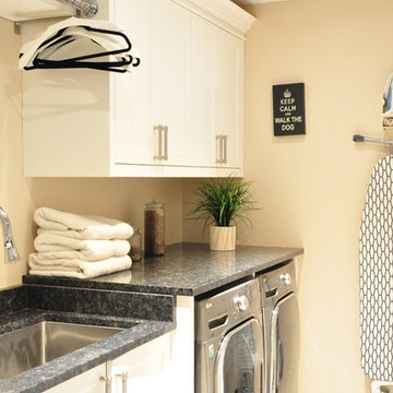 White Laundry Room