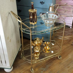 Mid Century Bar Cart - Bar Carts