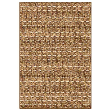 DOMINICA Area Rug Indoor/Outdoor Carpet, Bronze, 3'x12'