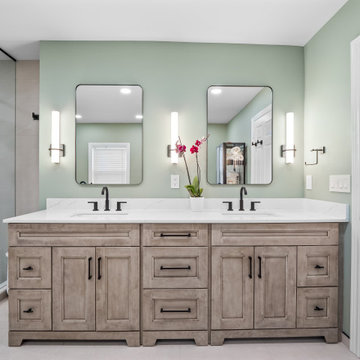 Primary Ensuite Renovation in Richmond Hill