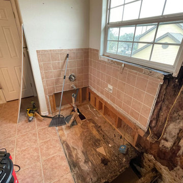 Create Walk in shower From scratch
