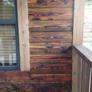 Creating A Custom Rustic Luxe Exterior Finish