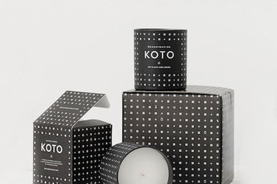 Vela aromática KOTO, el perfume del hogar finlandés