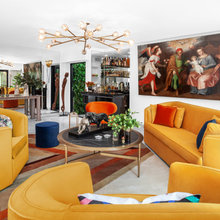 Midcentury Living/Dining Rooms