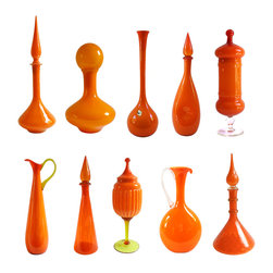 Mid Century Glass - Vases