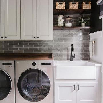 Century Farmhouse Revival Laundry
