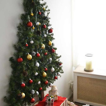 DIY Wall mounted Christmas Tree