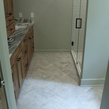 Tiled Master Bath - Tile & Installation by Exact Tile