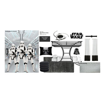 Star Wars themed bedroom