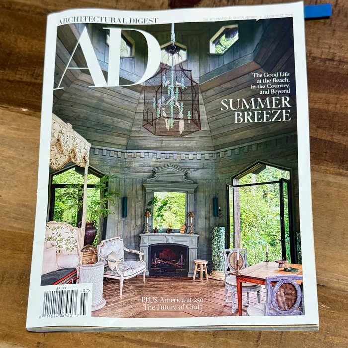 Look for us in the pages of the July/August 2026 Summer issue of Architectural Digest! We are incredibly honored to have our design-build work shared in such an iconic publication.
