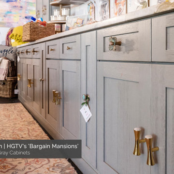 Nova Light Gray Cabinets | Bargain Mansions: Tamara Day Showroom
