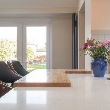 A contemporary Shaker kitchen for a period seaside home