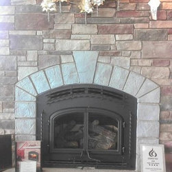 Quadrafire 7100 Wood Burning Fireplace - Indoor Fireplaces
