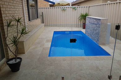 Contemporary pool in Canberra - Queanbeyan.