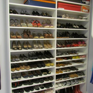 Atlanta Closet Double Shoe Shelves
