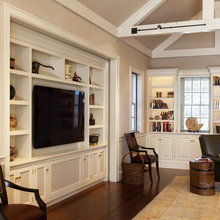 Living Room Plasma Built In