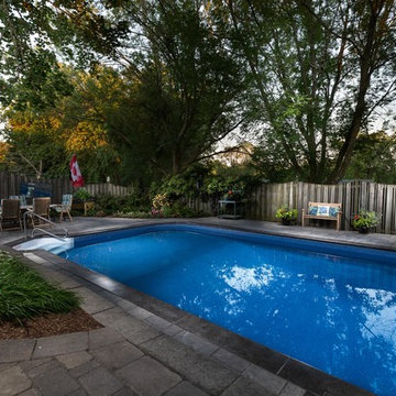 Award Winning Bedley Whitby Vinyl Pool Renovation