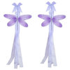 Dragonfly Curtain Tie Backs Purple Crystal Tieback Pair Set Decor