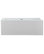 Aphrodite Freestanding Acrylic Bathtub, White, 60"