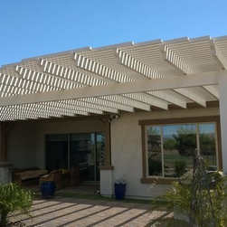 Gilbert Lattice Patio Cover - Gazebos