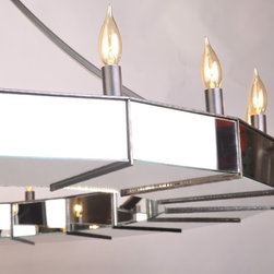 Deco Mirror Ring Light - Chandeliers