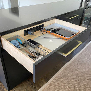 Kitchen In-Drawer Charging Outlets