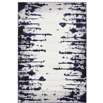 Unique Loom - Unique Loom Ivory Metro Waterspot Area Rug, 4'x6' - Compelling motifs are found in our enchanting Metropolis Collection. There are colorful bursts of abstract artistry and distinct shapes that add a playful elegance to each rug. The quality and durability of each rug is hard to beat. What makes this collection so intriguing is the contrasting elements and hues. Don't be afraid to lose yourself in our whimsical adornments!