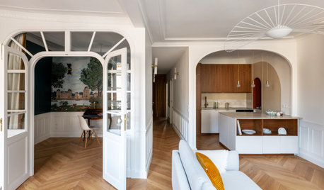 Houzz Tour: Classic Parisian Style Revives a Small Apartment