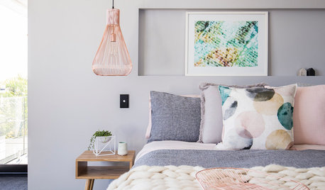 Adoptez les mailles XXL pour une chambre cocooning